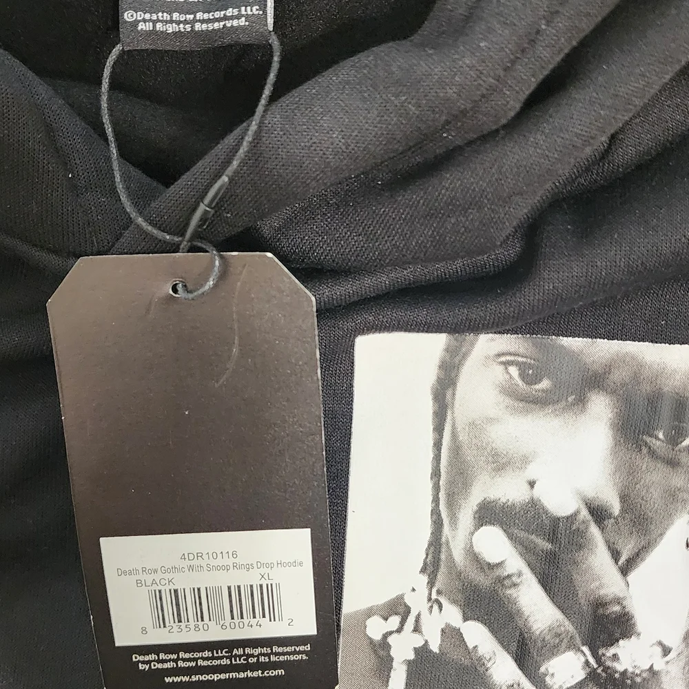 Crooks & Castles Death Row Records Snoop Dogg Hoodie Sweatshirt XL - Picture 3 of 4